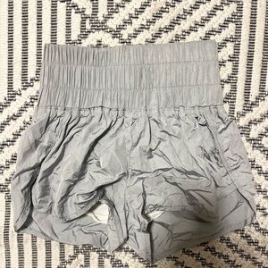 free people gray athletic shorts